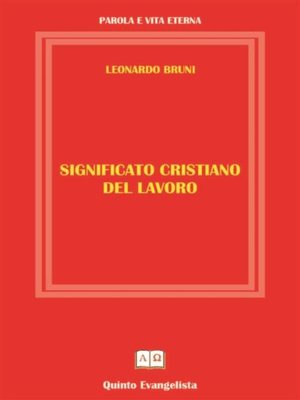 cover image of Significato Cristiano del Lavoro